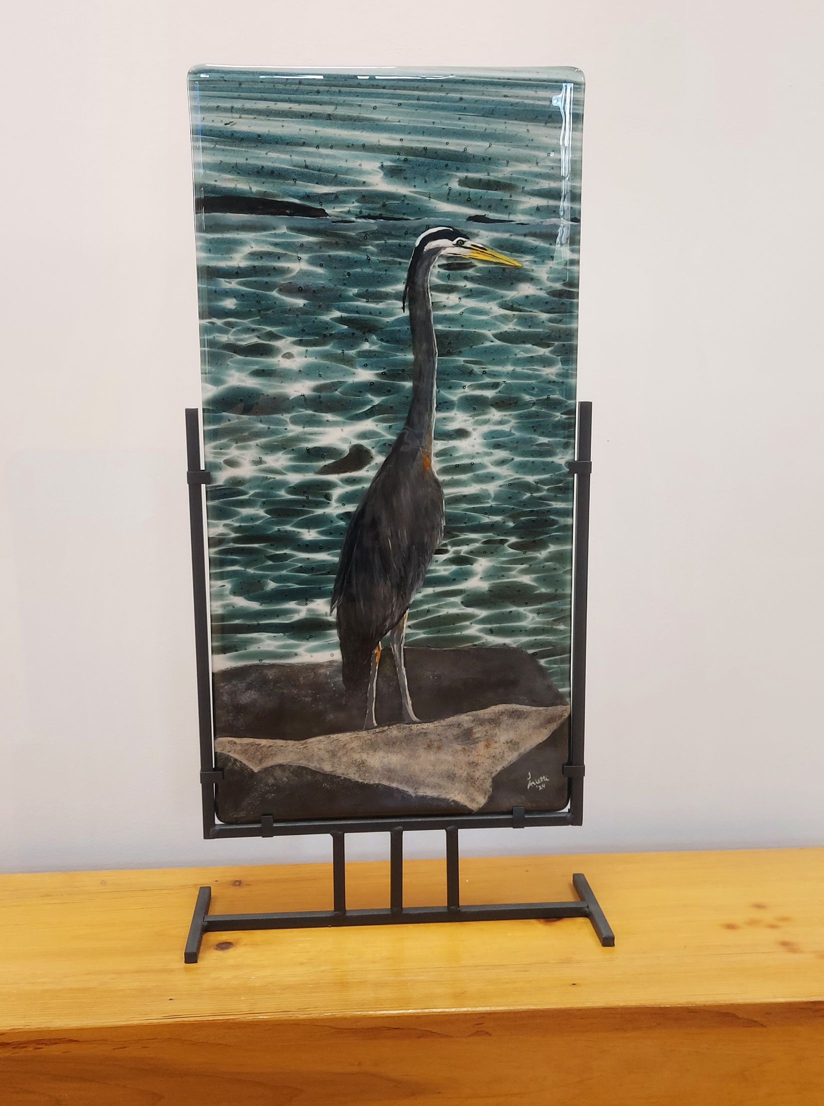 Enamel on Fused Glass