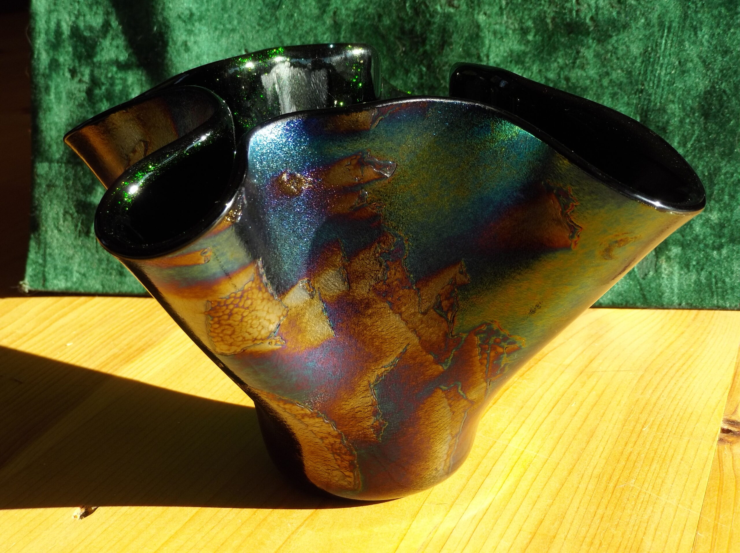 "Iridescent Vase," 2019