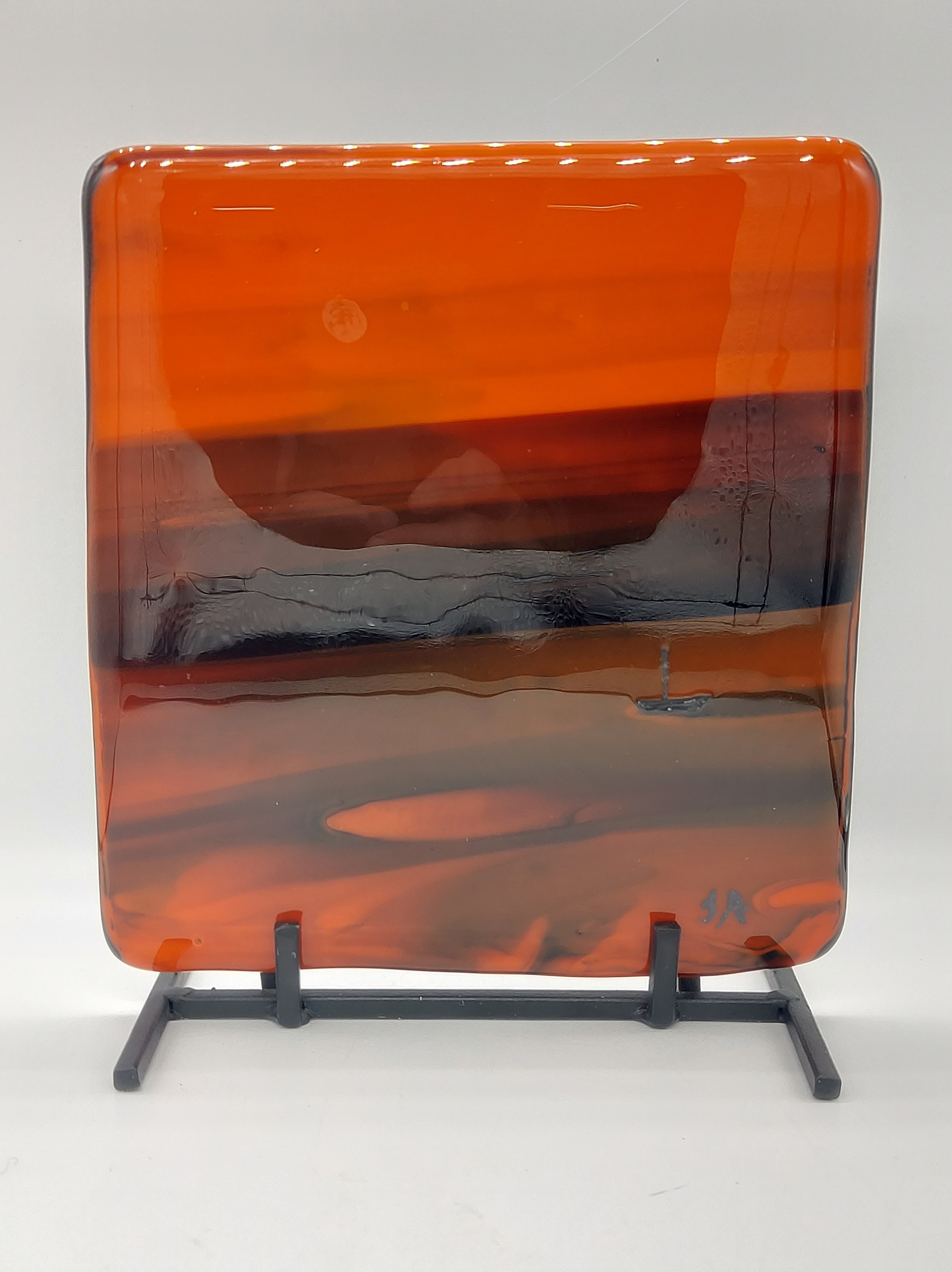 Piping Paste on Fused Glass